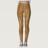 Leggings Grain en bois (Devant)