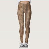 Leggings Grain en bois 2 (Devant)