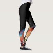 Leggings Grand Danois abstrait (Droite)