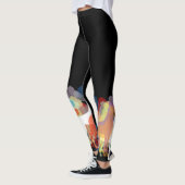 Leggings Grand Danois abstrait (Gauche)