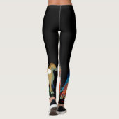 Leggings Grand Danois abstrait (Dos)