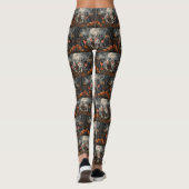 Leggings Grand Danois Halloween Épouvantable (Dos)