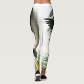Leggings Grand héron bleu par John James Audubon (Dos)