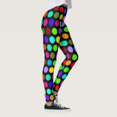 Leggings Grand pois multicolore (Droite)