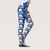Leggings Grand requin blanc moyen dessin animé (Droite)