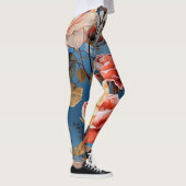 Leggings grand Rose Pastel sur un Arrière - plan Sky (Droite)