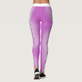 Leggings Grand script avec Motif à points blancs sur votre  (Dos)