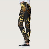 Leggings Grand Singe d'or Chinois Année Zodiac Anniversaire (Gauche)