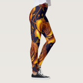 Leggings Grande Collection Rose de luxe Gold tendance (Droite)