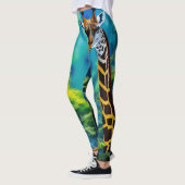 Leggings Grande Giraffe dans les arbres (Gauche)