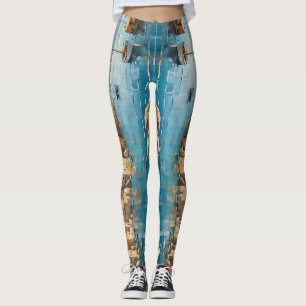 Leggings Grande mer Méditerranée calme Retraite côtière