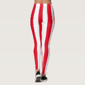 Leggings Grande rayure verticale de Candycane (Dos)