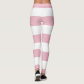 Leggings Grandes Pink, Grandes Blances, Motif Gratté (Dos)