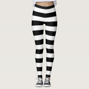 Leggings Grandes taches noires et blanches