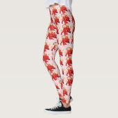 Leggings Grands modèles de chats bengalis Tigres (Gauche)