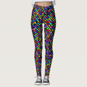 Leggings Grands Pois multicolores (Devant)