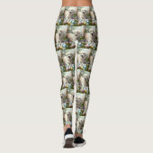 Leggings Grands Pyrénées avec œufs de Pâques (Dos)