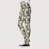 Leggings Grands Pyrénées avec œufs de Pâques (Gauche)