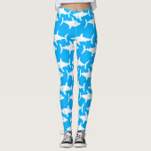 Leggings Grands requins blancs (Devant)