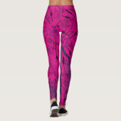 Leggings Graphique aéronautique (Dos)