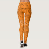 Leggings Graphique aéronautique (Dos)
