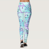Leggings Graphique aéronautique (Dos)