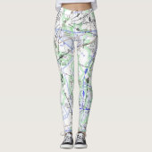 Leggings Graphique aéronautique (Devant)