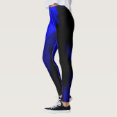 Leggings Graphique bleu et noir (Gauche)