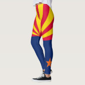 Leggings Graphique Drapeau dynamique de l'état de l'Arizona (Gauche)