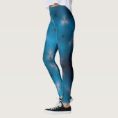 Leggings Graphique électronique numérique Abstraite (Gauche)