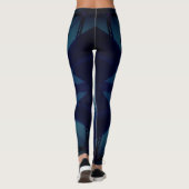 Leggings Graphique électronique numérique Abstraite (Dos)
