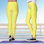 Leggings Gras Banana Yellow Yoga<br><div class="desc">Ces jambières de yoga jaune à la banane audacieuses peuvent être mélangées et associées aux mandala débardeurs namaste de cette collection.</div>