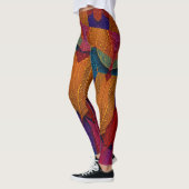 Leggings Gras & Belle couleur "Ratti_Creative_Arts" (Gauche)