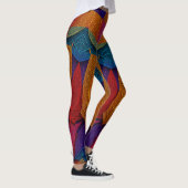 Leggings Gras & Belle couleur "Ratti_Creative_Arts" (Droite)