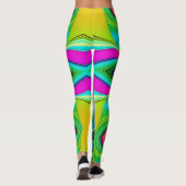 Leggings Gras brillant et amusant (Dos)