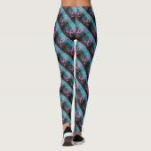 Leggings Gras Conscience du cancer du sein Pink Ribbon Abst (Dos)