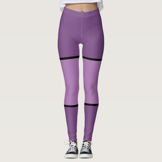 Leggings Gras Gras Violet (Devant)