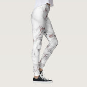 Leggings Gras Rose Gold Black et Marbre blanc (Droite)