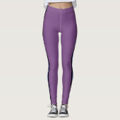 Leggings Gras Violet (Devant)