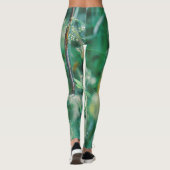 Leggings Grass vert Feuille Fleurs Plantes Nature (Dos)