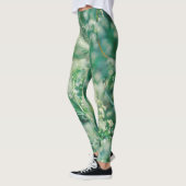 Leggings Grass vert Feuille Fleurs Plantes Nature (Gauche)