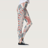 Leggings Grattez moderne Kaleidoscope Mandala art fractal (Droite)