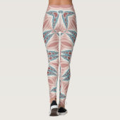 Leggings Grattez moderne Kaleidoscope Mandala art fractal (Dos)