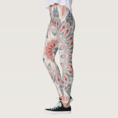 Leggings Grattez moderne Kaleidoscope Mandala art fractal (Gauche)