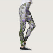 Leggings Gravure des Fleurs Grandes Wisteria (Droite)