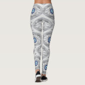 Leggings Grec Mati Mataki - motif d'oeil mauvais de (Dos)