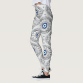 Leggings Grec Mati Mataki - motif d'oeil mauvais de (Gauche)