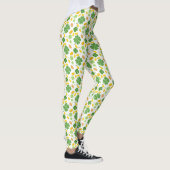 Leggings Green 4 Leaf Clovers St Patricks Day Coins ​ (Droite)