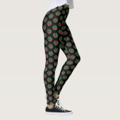 Leggings Green Bali Style Malin Gargoyle Open Mouth Tongue (Droite)