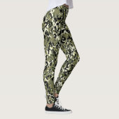 Leggings Green Black Cream (Droite)